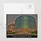 Carte Postale Administration centrale de Postes Canada (Devant / Derrière)