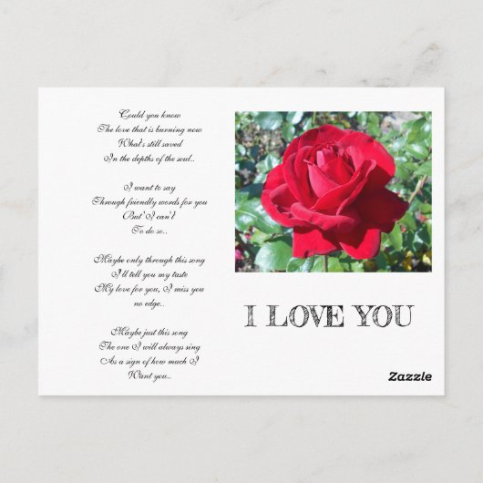 CARTE POSTALE ADMIRER SECRET (Dos)