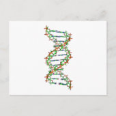 Carte Postale ADN - la science/scientifique/biologie (Devant)