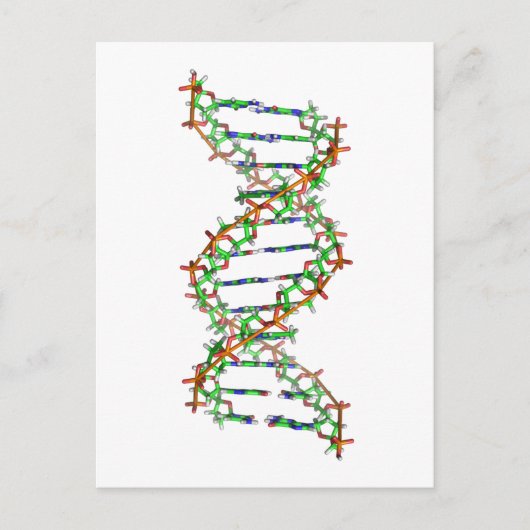 Carte Postale ADN - science/scientifique/biologie (Devant)