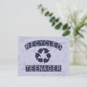 Carte Postale Adolescent Recyclé (Debout devant)