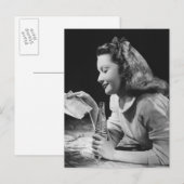 Carte Postale Adolescente (Devant / Derrière)