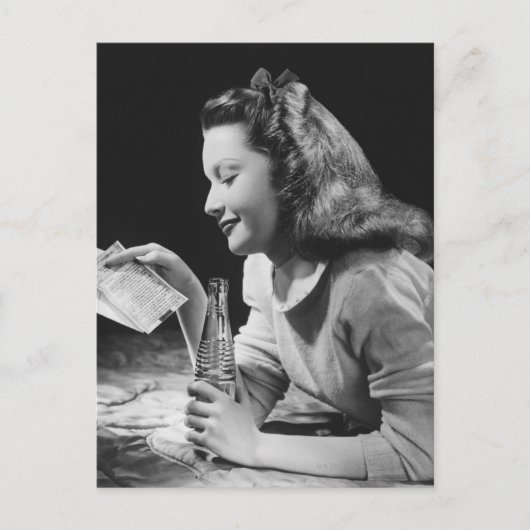 Carte Postale Adolescente (Devant)