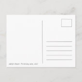 Carte Postale Adolph von Menzel La chambre balcon CC0096 (Dos)