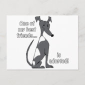 Carte Postale Adopté~BlackandWhite (Devant)