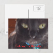 Carte Postale Adopter les Ténèbres (Devant / Derrière)