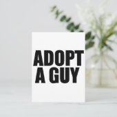 Carte Postale Adopter un type (Debout devant)