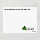 Carte Postale Adoptez : Cat Christmas Tree : Time Of Year! (Dos)