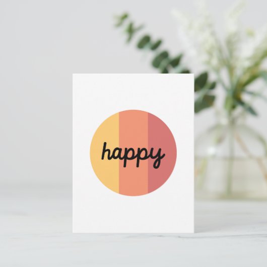 Carte postale adorable (Debout devant)