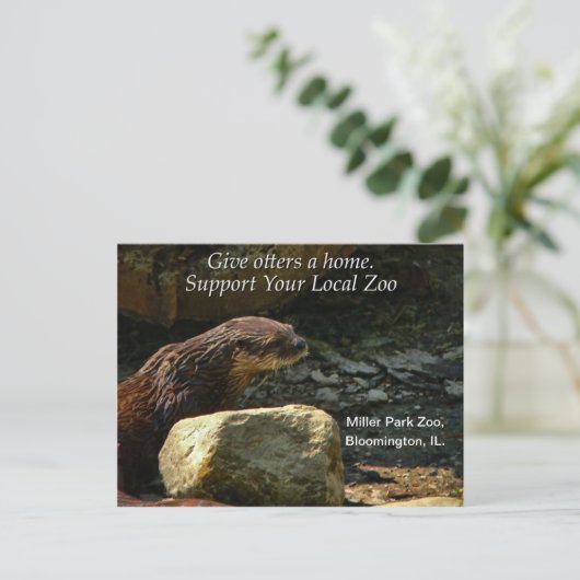 Carte Postale Adorable (Debout devant)