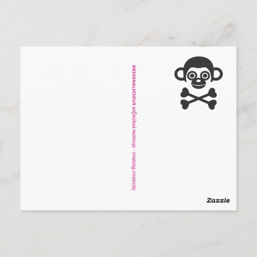 Carte postale adorable (Dos)