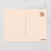 Carte Postale Adorable chat et chien Hug - Meow & Woof Design (Dos)