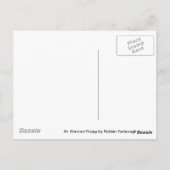 Carte Postale Adorable et doux St. Bernard Puppy (Dos)