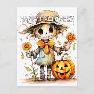 Carte Postale Adorable Festif Petit Écart