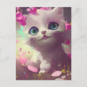 Carte postale adorable Kitten (Devant)