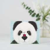 Carte Postale Adorable Ours Panda (Debout devant)