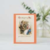 Carte Postale Adorable pèlerins Vintages (Debout devant)