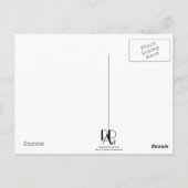 Carte Postale adorable portrait de berger allemand drôle (Dos)