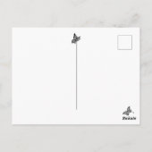 Carte Postale Adorable souriant Happy Fairy Frog (Dos)