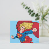 Carte Postale Adorable Supergirl Stance (Debout devant)