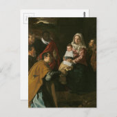 Carte Postale Adoration de la Magi (Devant / Derrière)