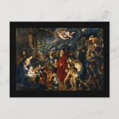 Carte Postale Adoration de la Magi (Devant)