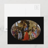 Carte Postale Adoration de la Magi (Devant / Derrière)