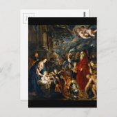 Carte Postale Adoration de la Magi (Devant / Derrière)