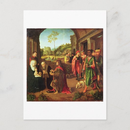 Carte Postale Adoration de la Magi (Devant)