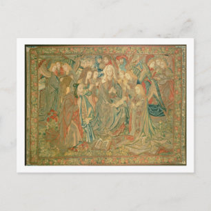 Carte Postale Adoration de l'enfant Christ (Tapisserie)