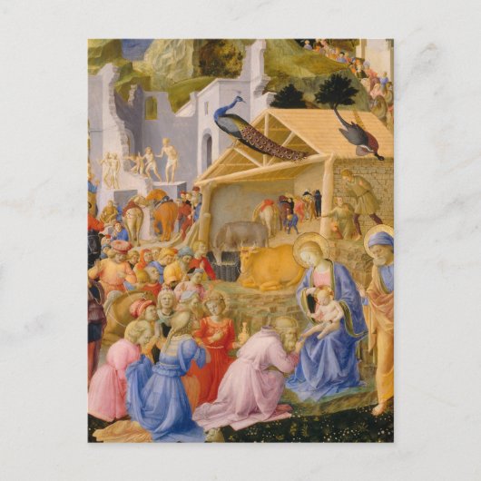 Carte Postale Adoration de Magi (Devant)