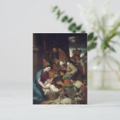 Carte Postale Adoration des bergers, 1630 (Debout devant)