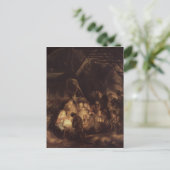 Carte Postale Adoration des bergers, 1646 (Debout devant)