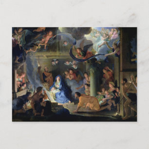 Carte Postale Adoration des bergers, 1689