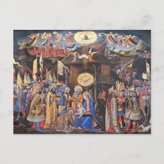 Carte Postale Adoration des Mages (Devant)