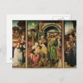 Carte Postale Adoration des Mages 2 (Devant / Derrière)