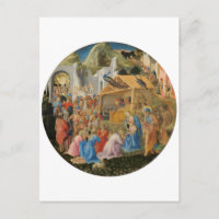 Adoration des Mages par Fra Angelico et Filippo