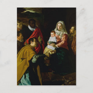 Carte Postale Adoration des rois, 1619