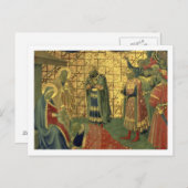 Carte Postale Adoration of the Magi, détail from a predella pane (Devant / Derrière)