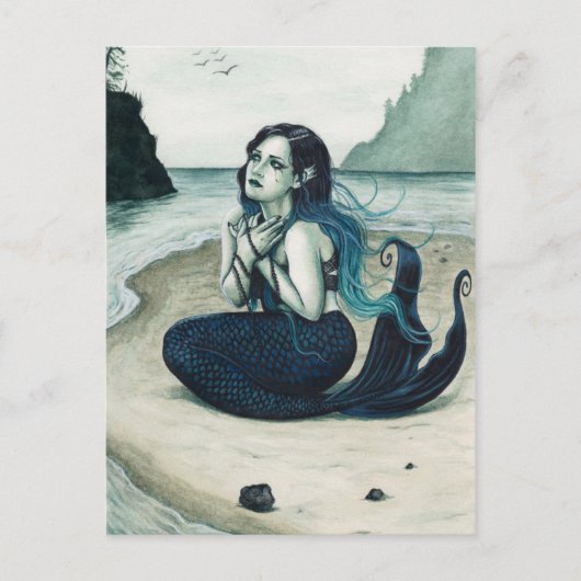 Carte postale Adriad Sad Mermaid (Devant)
