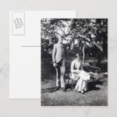 Carte Postale Adrian et Virginia Stephen, 1900 (Devant / Derrière)