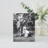 Carte Postale Adrian et Virginia Stephen, 1900 (Debout devant)