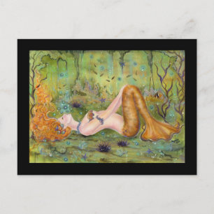 Carte Postale Adrift mermaid par Renee