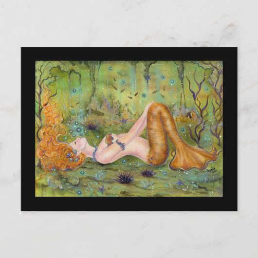 Carte Postale Adrift mermaid par Renee (Devant)