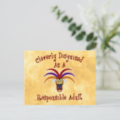 Carte Postale Adulte responsable (Debout devant)