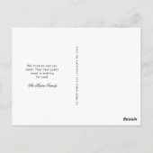 Carte Postale Adventure Attend une nouvelle adresse Moving Faire (Dos)