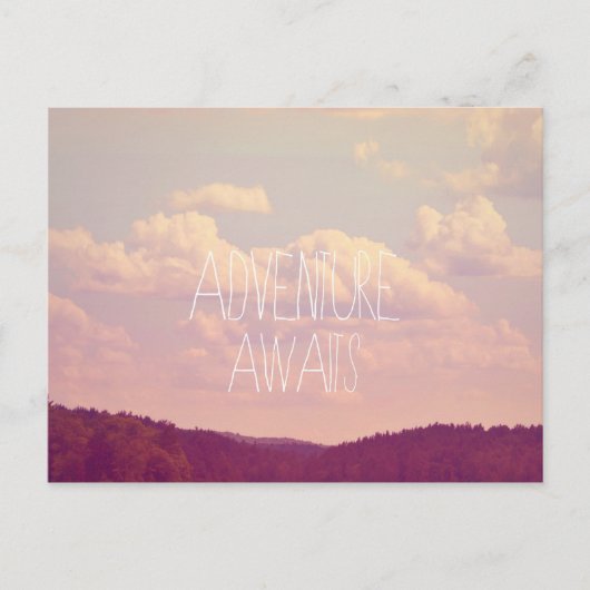 Carte postale Adventure Await (Devant)