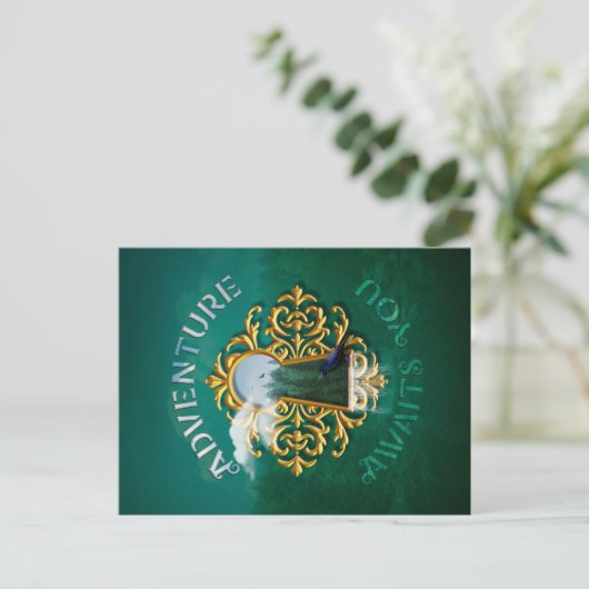 Carte postale Adventure Await (Debout devant)