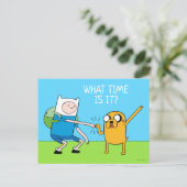 Carte Postale Adventure | Finn & Jake Fist Bump (Debout devant)