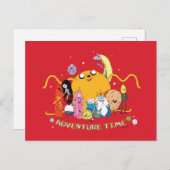 Carte Postale Adventure Time | Large Jake Group Graphic (Devant / Derrière)